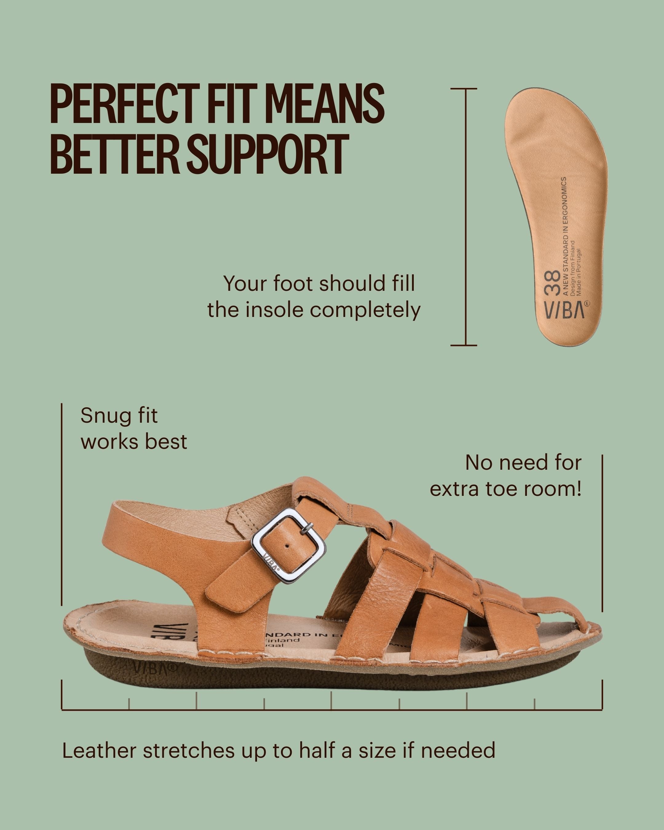 CAPRI Leather Fawn Tan