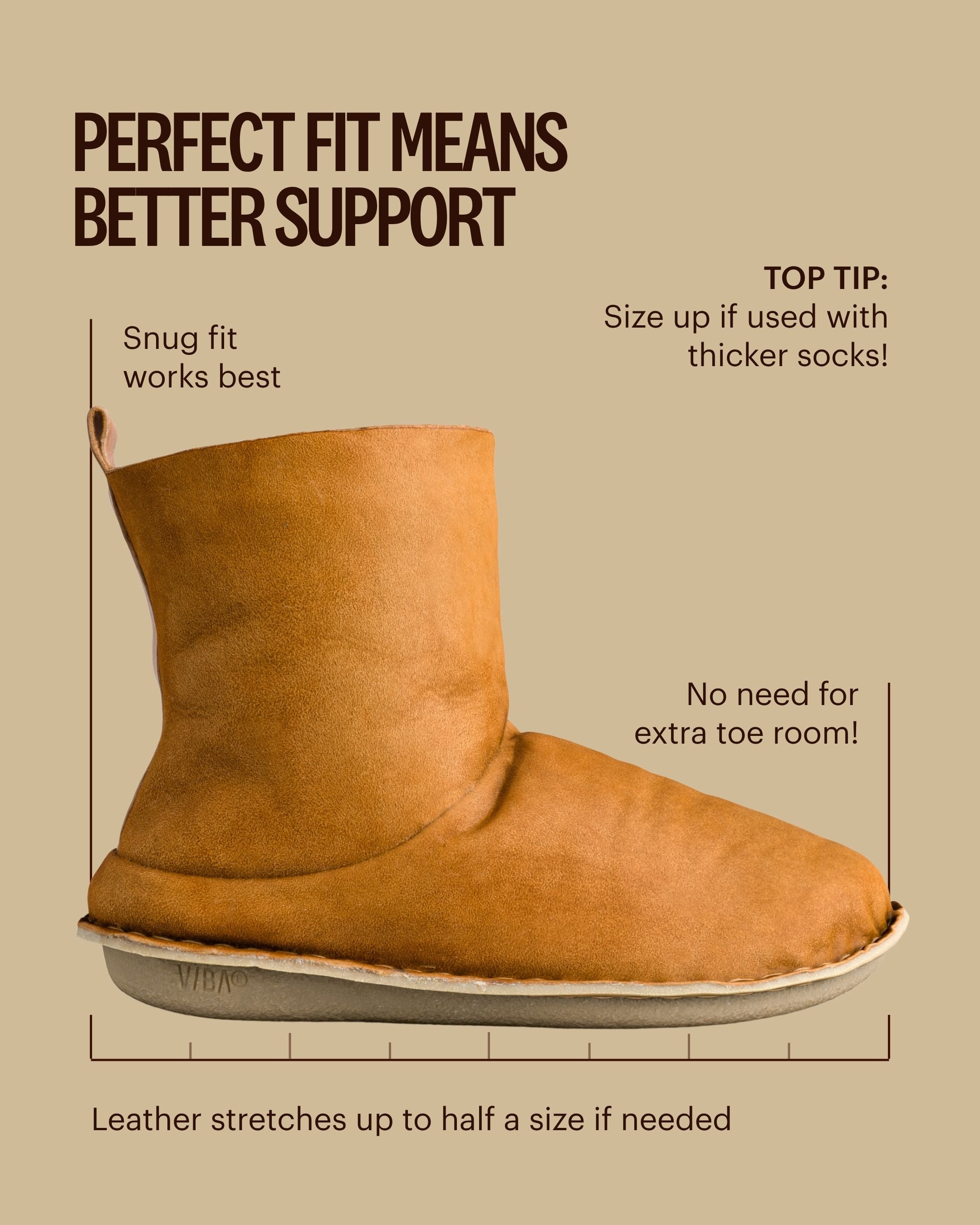 SVALBARD Shearling Chestnut Brown