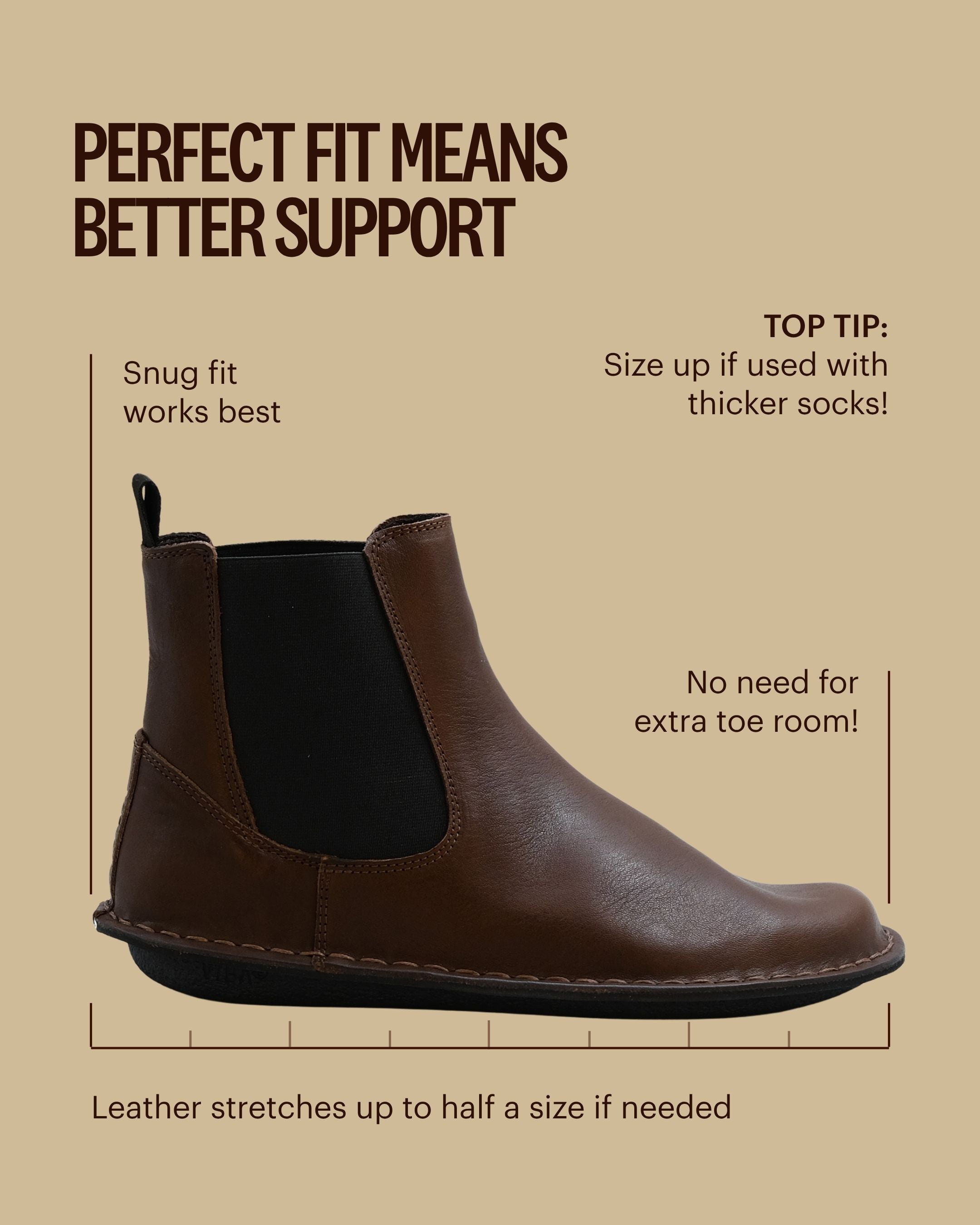 HELSINKI Leather Cocoa Brown – VIBAe