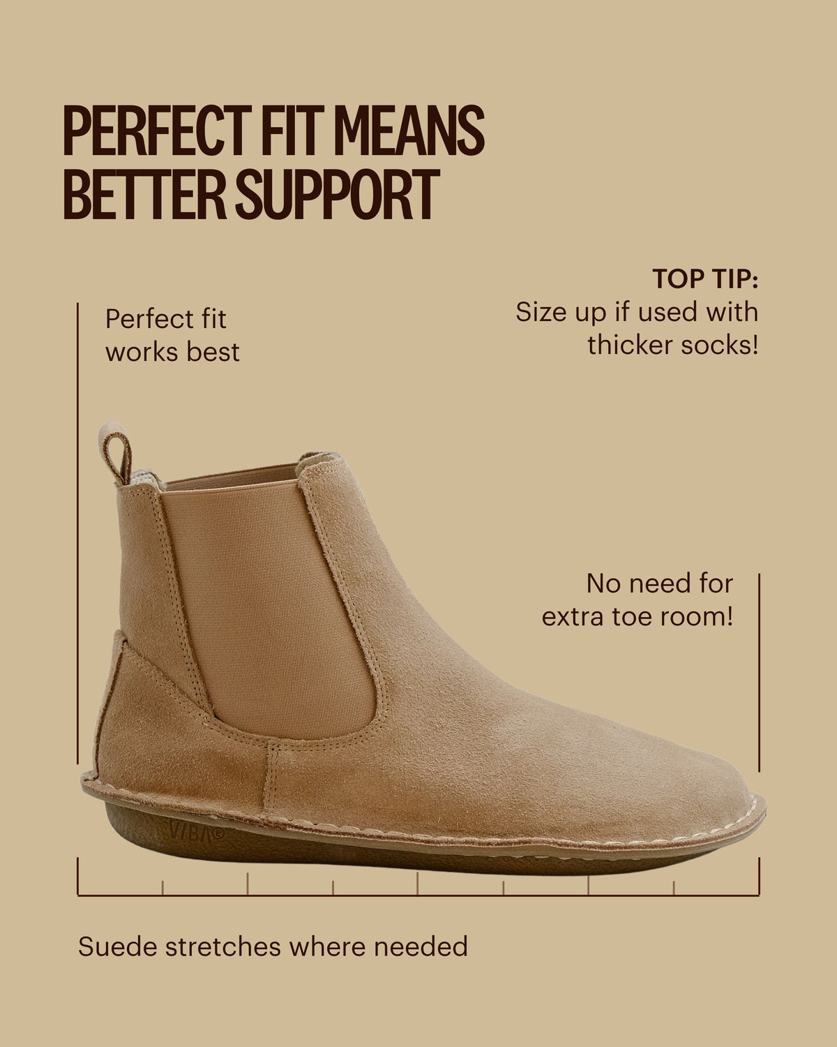HELSINKI Bio Suede Desert Sand
