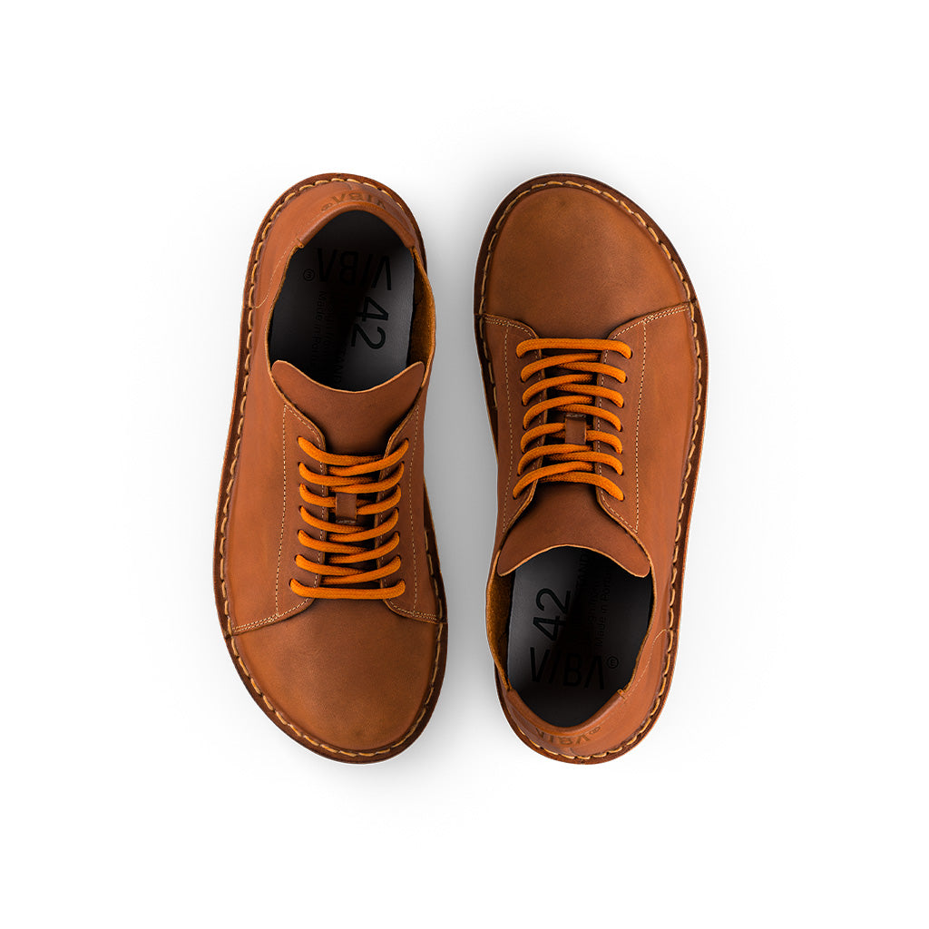 LISBOA Leather Cognac Brown