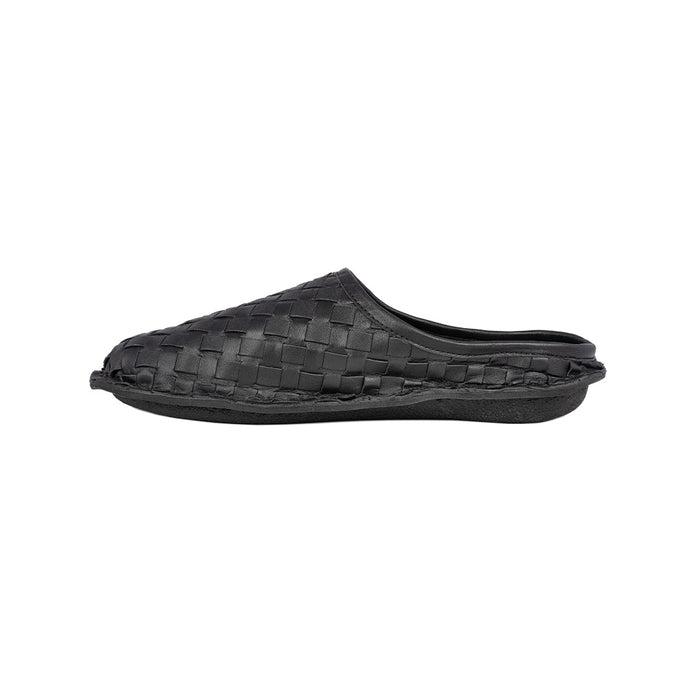 ROMA Woven Leather Preto Black â VIBAe