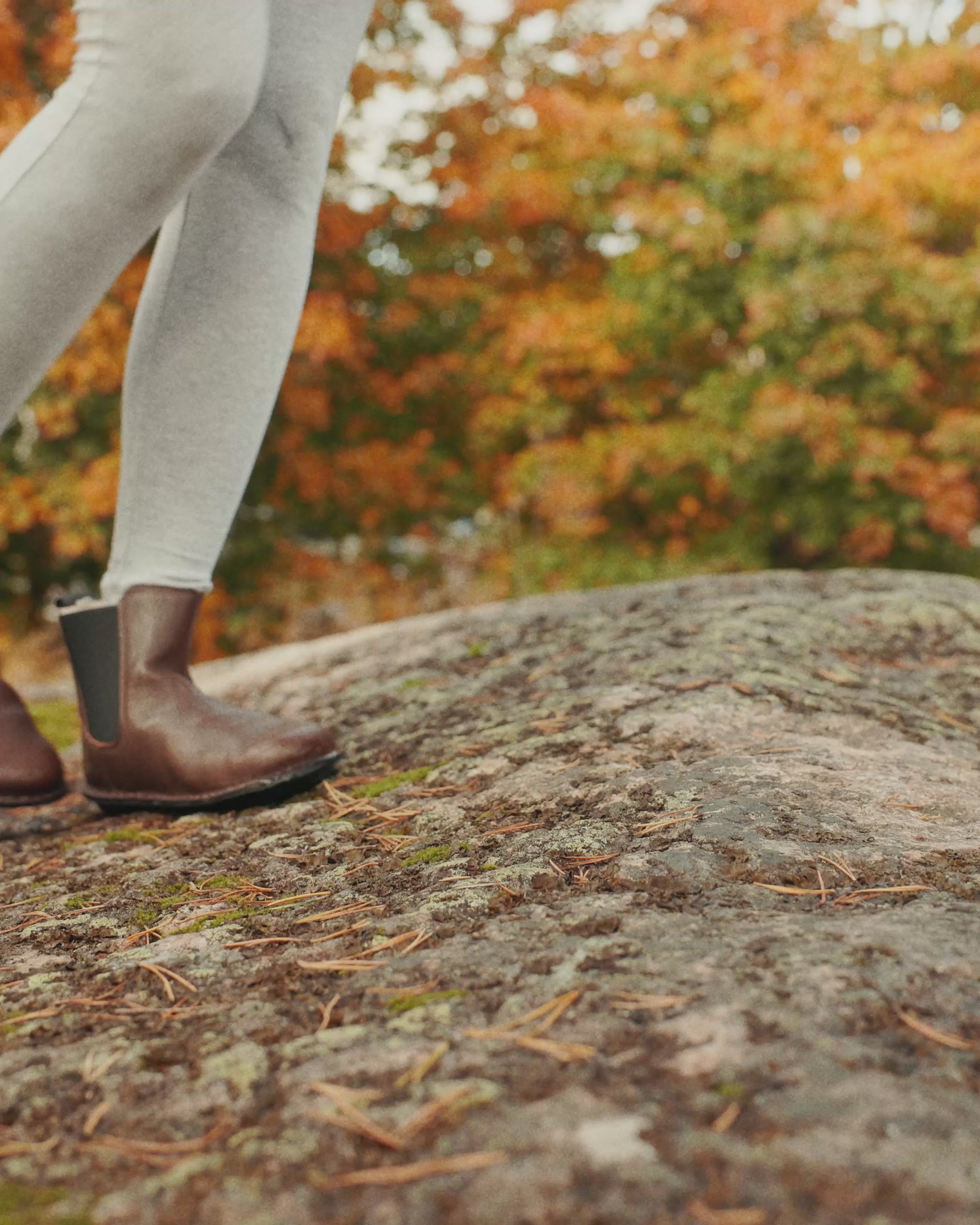 HELSINKI Leather Cocoa Brown Shearling – VIBAe