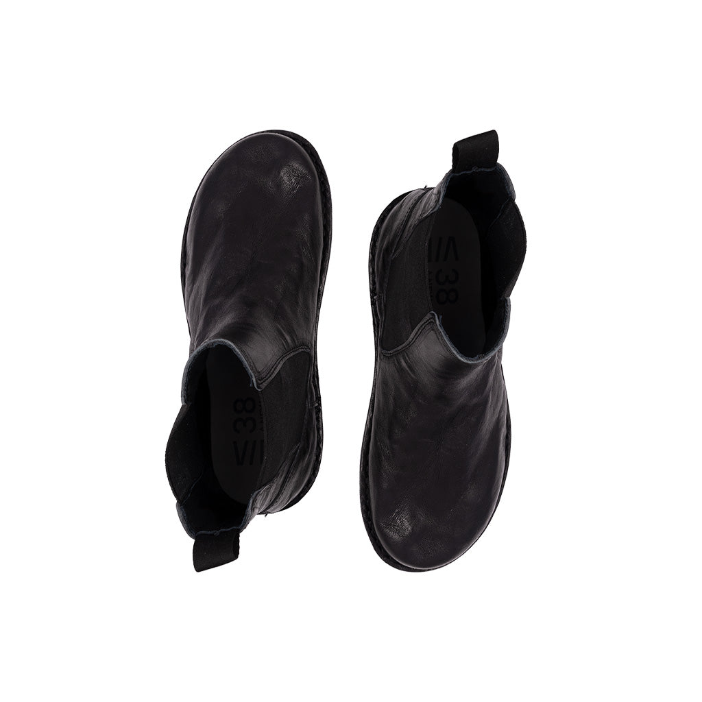 HELSINKI Leather Preto Black/Black