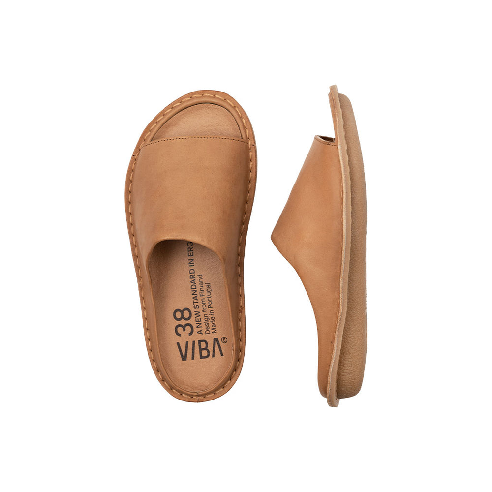 SAINT TROPEZ Leather Fawn Tan – VIBAe